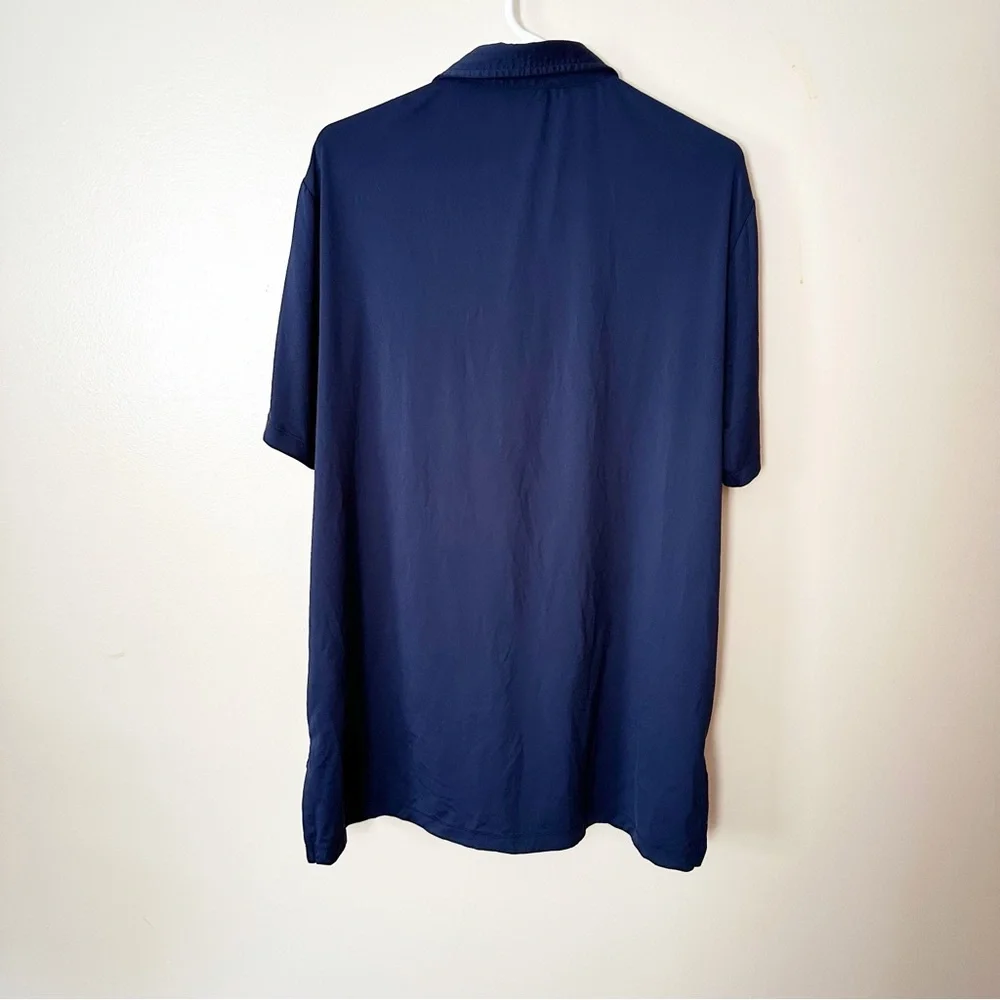 Polo by Ralph Lauren Men's Navy Blue Shirt Large